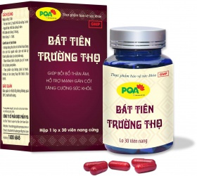 PQA BÁT TIÊN TRƯỜNG THỌ (viên nang)